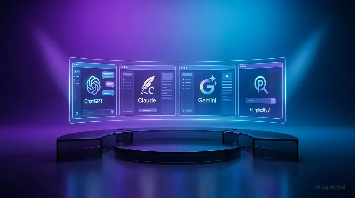 Beste KI-Tools 2026 im Vergleich: ChatGPT, Claude und Gemini nebeneinander