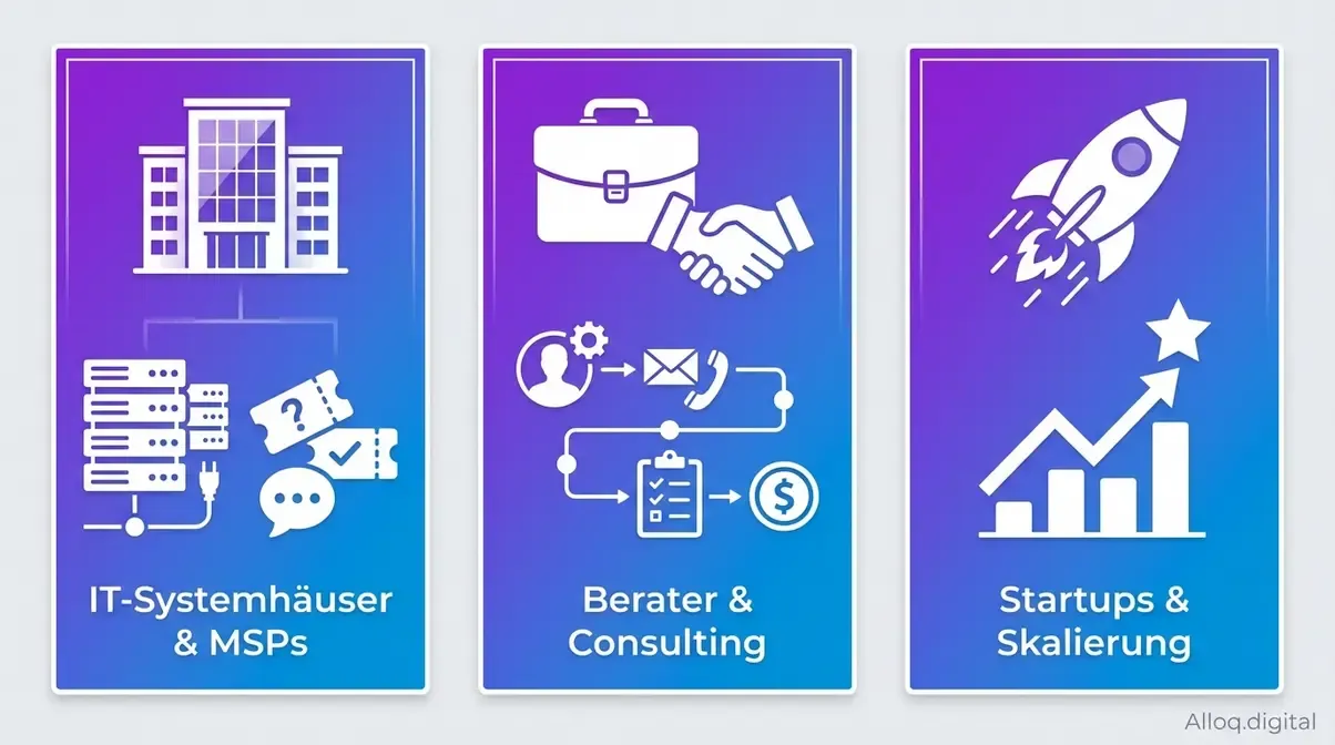 Branchenspezifische ERP-Anforderungen für IT-Systemhäuser, Berater und Startups im Vergleich