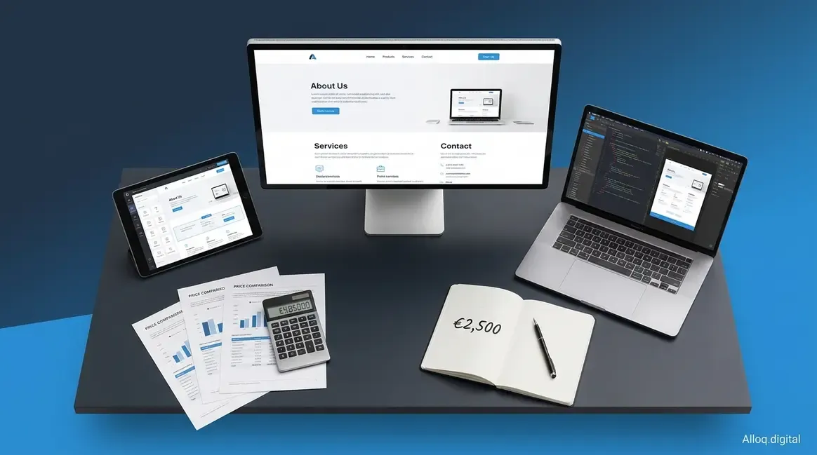Homepage erstellen lassen Kosten Vergleich – Agentur, Freelancer und Baukasten Preisübersicht