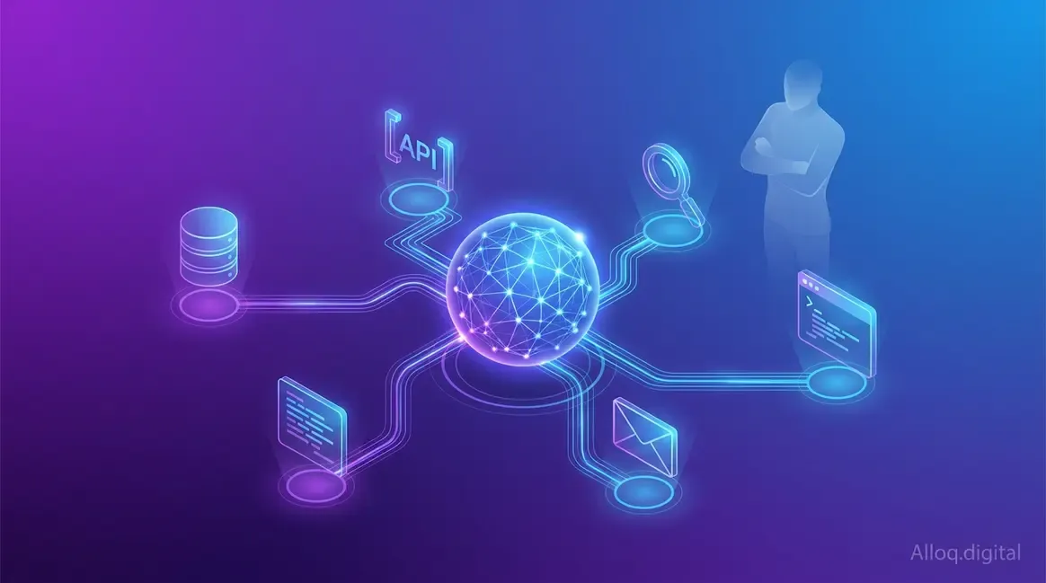 KI-Agent als autonomes Softwaresystem verbindet Werkzeuge und Datenquellen eigenständig