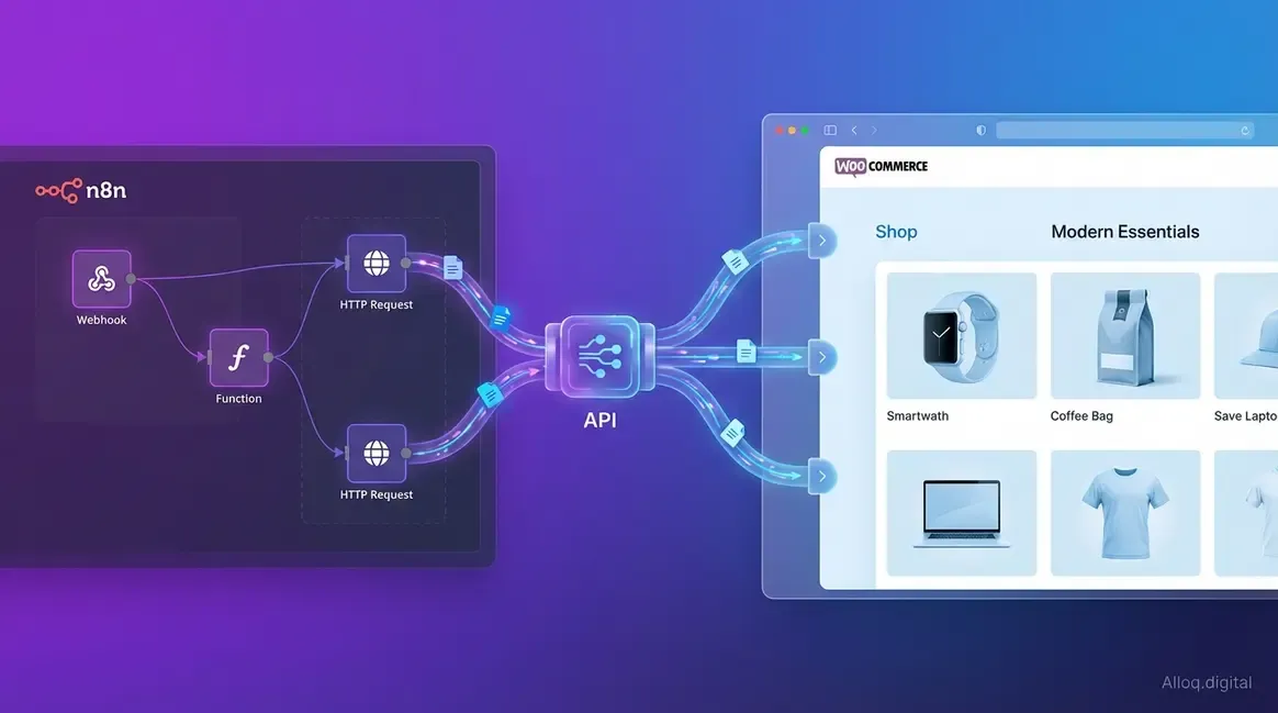 n8n WooCommerce Integration Setup-Guide mit API-Verbindung und Workflow-Automatisierung