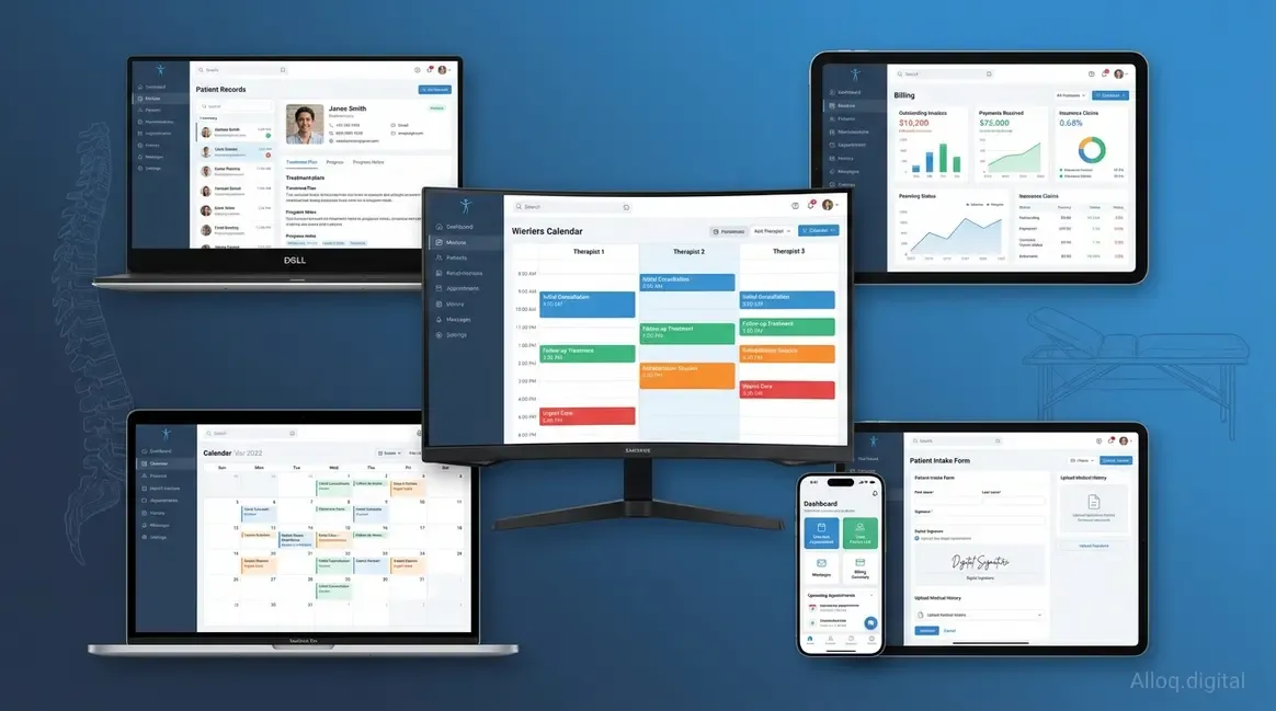 Vergleich der besten Software für Physiotherapie Praxis auf verschiedenen Geräten