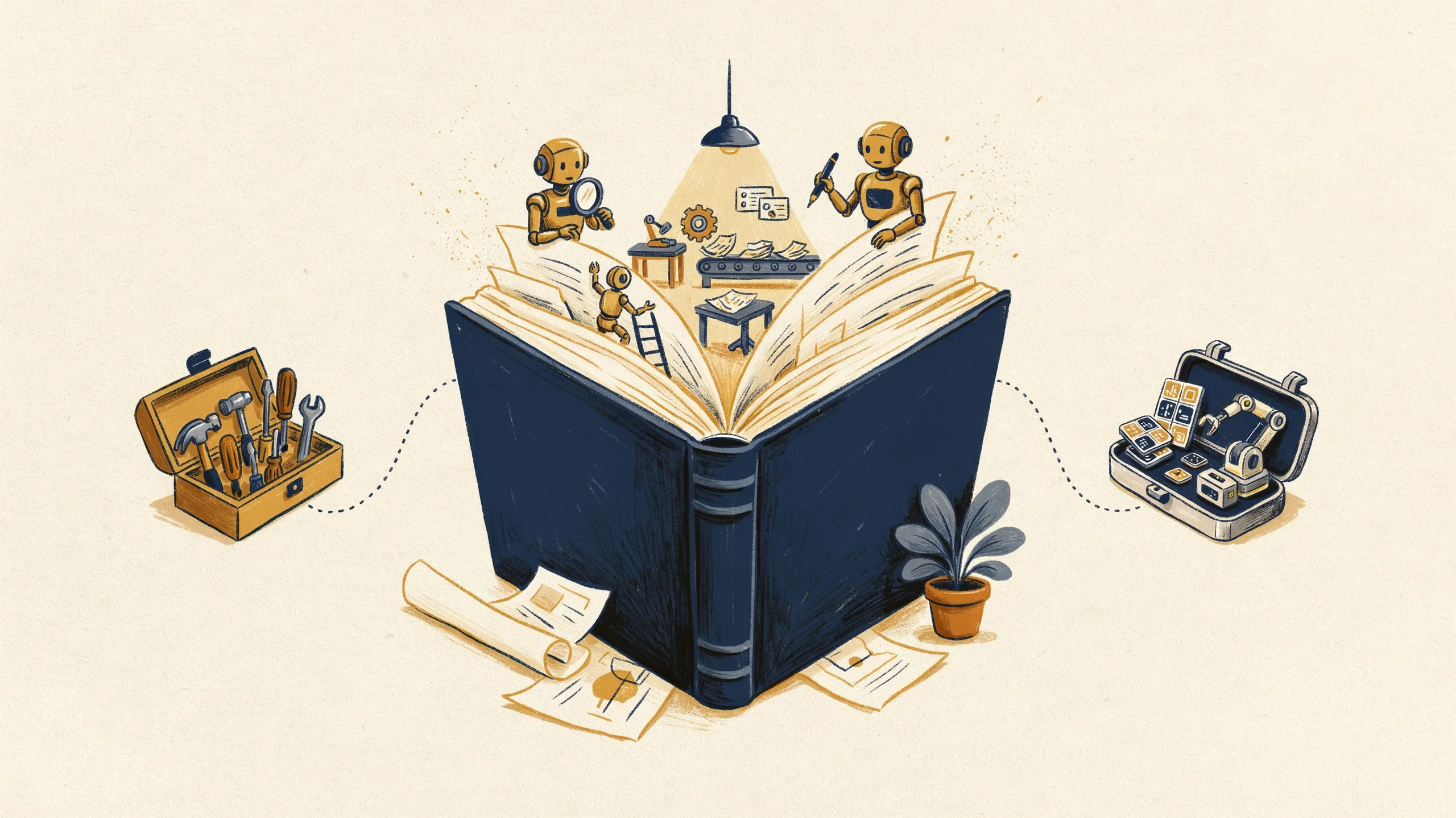 Illustration showing the Claude Agent SDK as a library packaged for Python and TypeScript developers