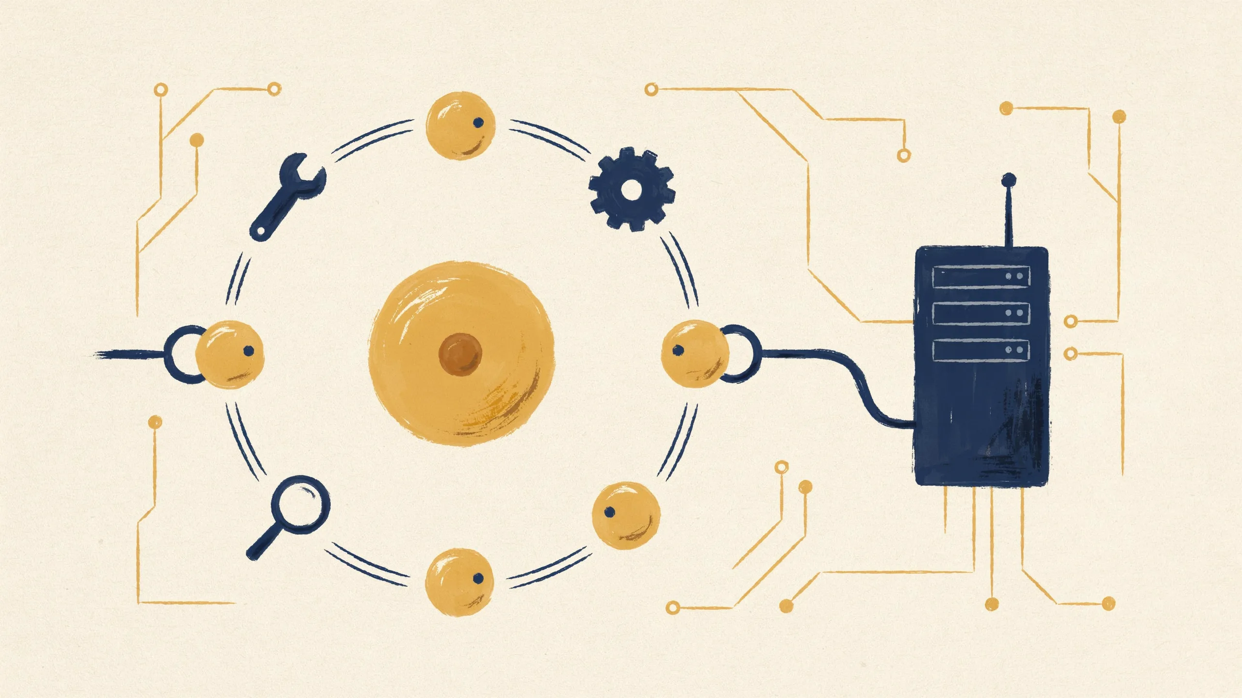 Illustration of the Claude Agent SDK core concepts including the agent loop, tools, hooks and subagents