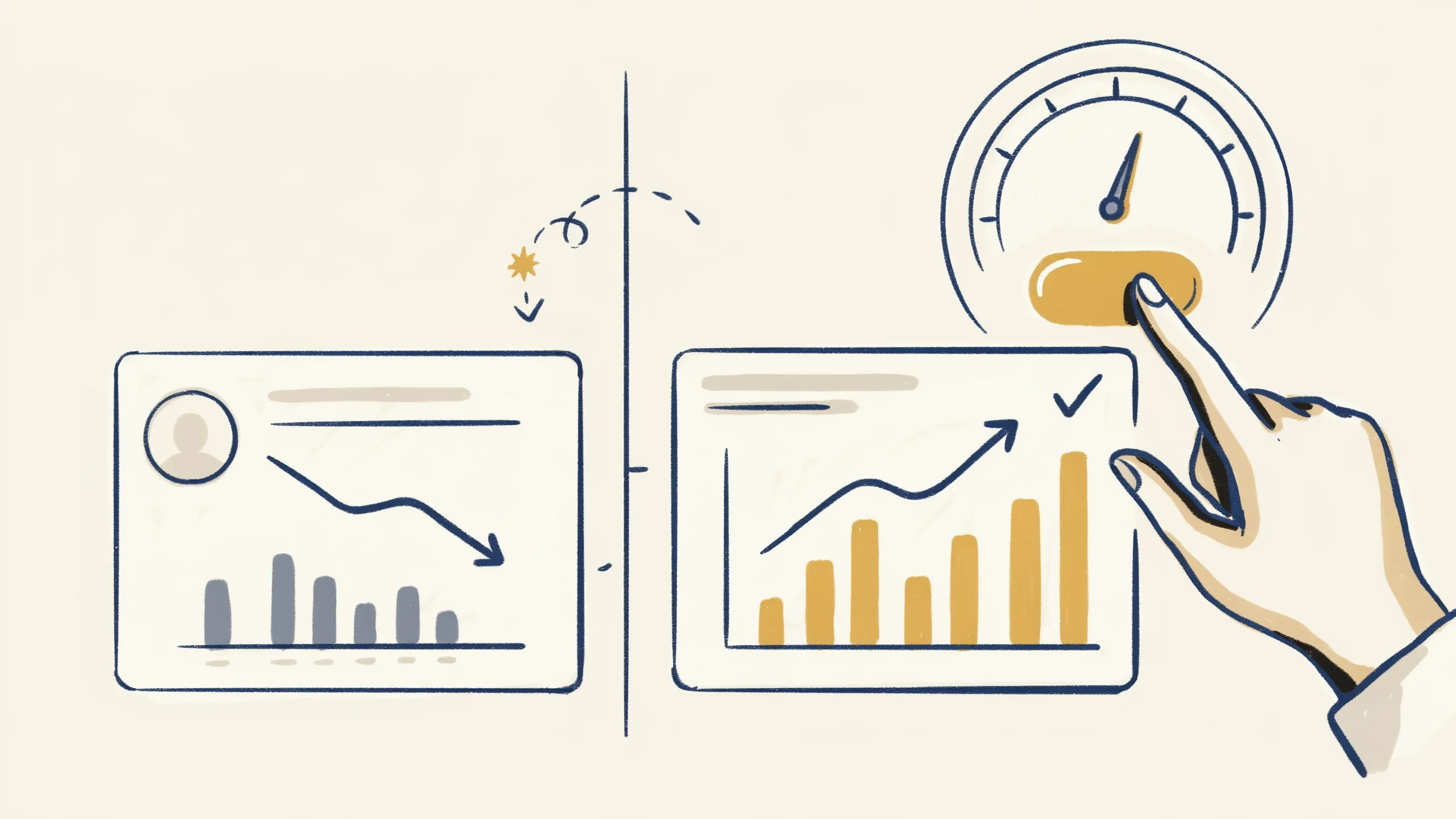 Illustration of a preview-then-execute safety pattern for Google Ads MCP write changes with a human confirmation step