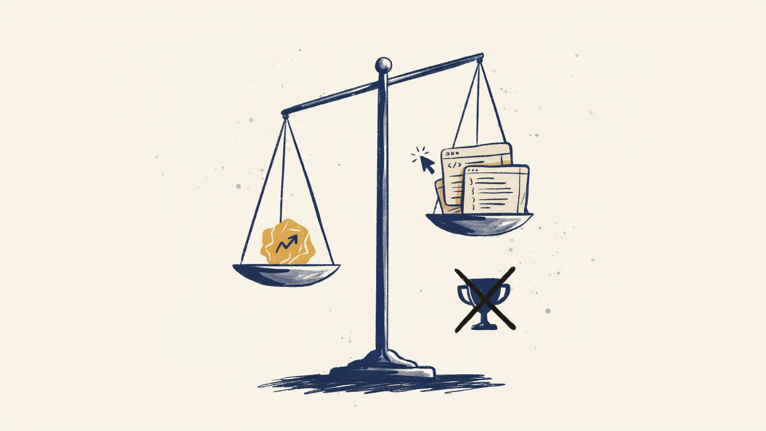 Illustration zum realen Nutzen von llms.txt: agentische Tools und User-getriggerte Abrufe statt Google-Ranking
